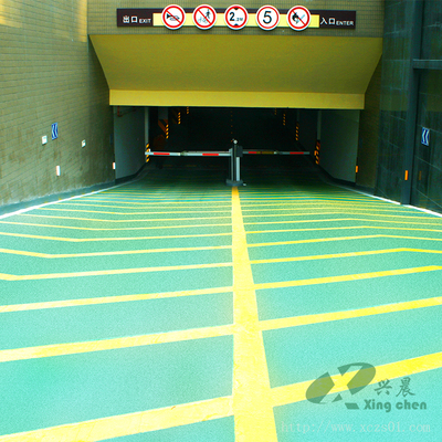 坡道地坪漆施工