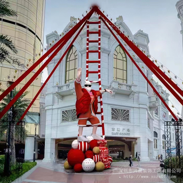 澳门9m圣诞雕塑
