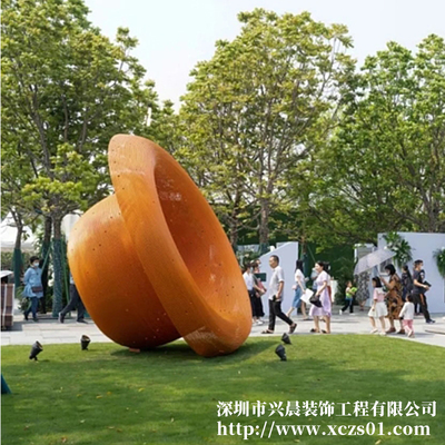 不锈钢公园帽子摆件