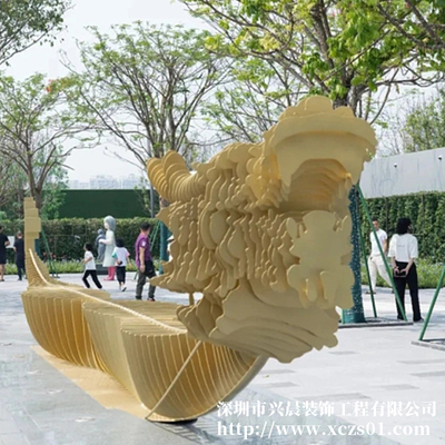 不锈钢公园摆件