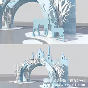 玻璃钢门头