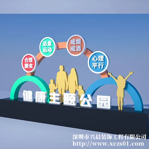 玻璃钢公园门头