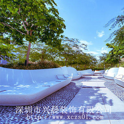 玻璃钢户外树池