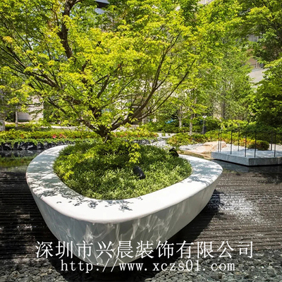 玻璃钢三角树池