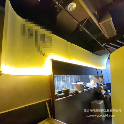 罗湖万象城半透隔墙